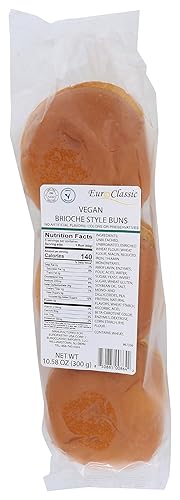 Euro Classic Imports Brioche Style Buns, 10.58 OZ