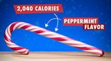 Giant Edible Candy Cane, Peppermint Flavored, 17.98 oz