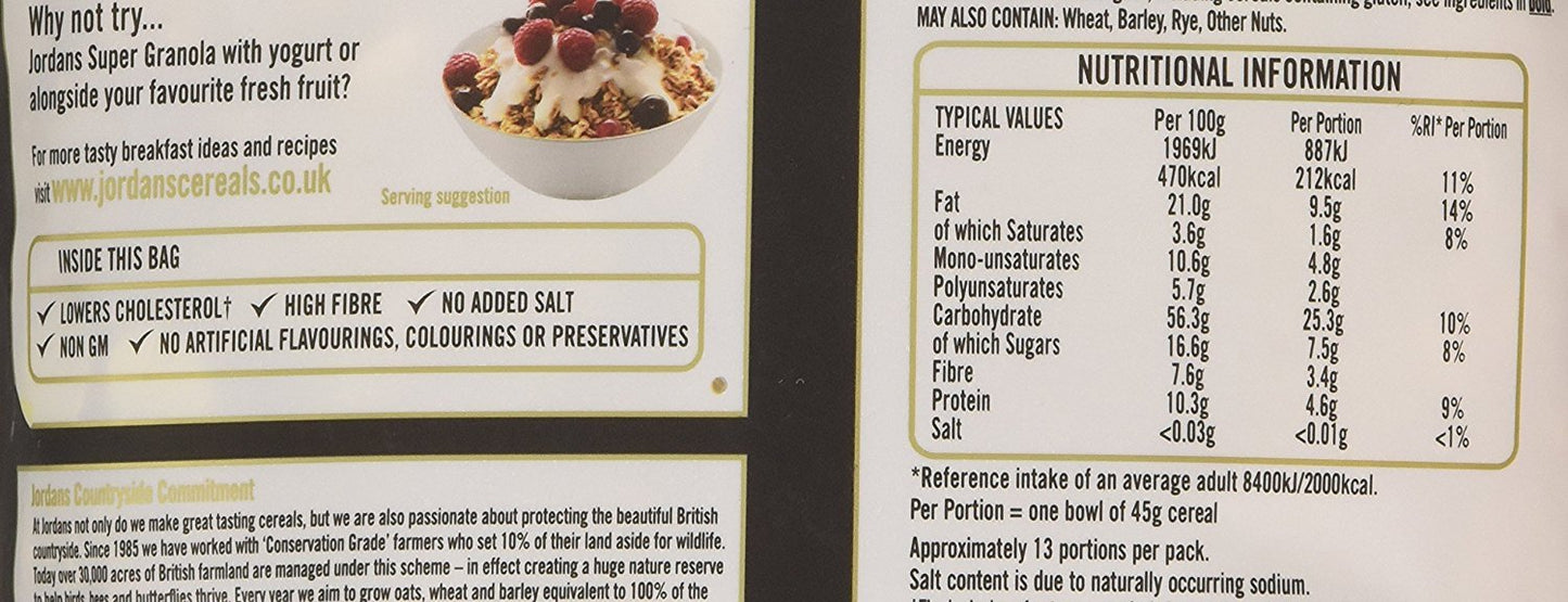 Jordans Super Nutty Granola 600g