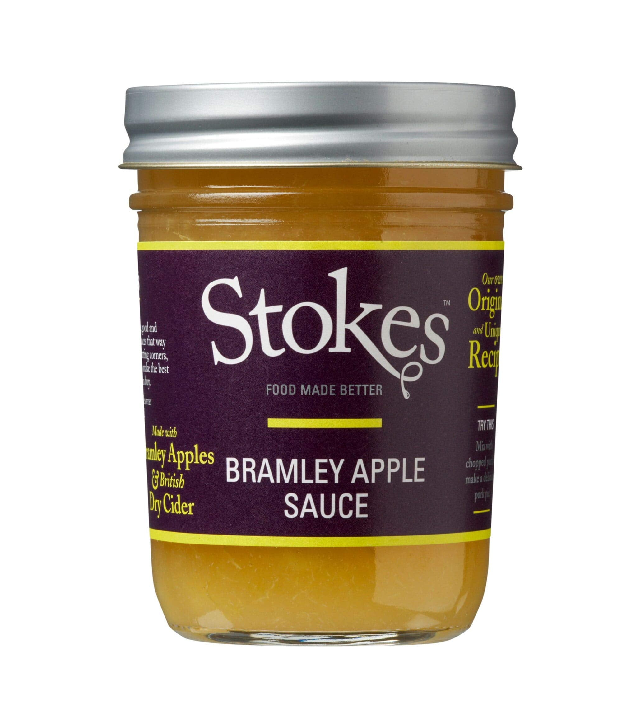 Stokes Bramley Apple Sauce 240g - Pack of 6