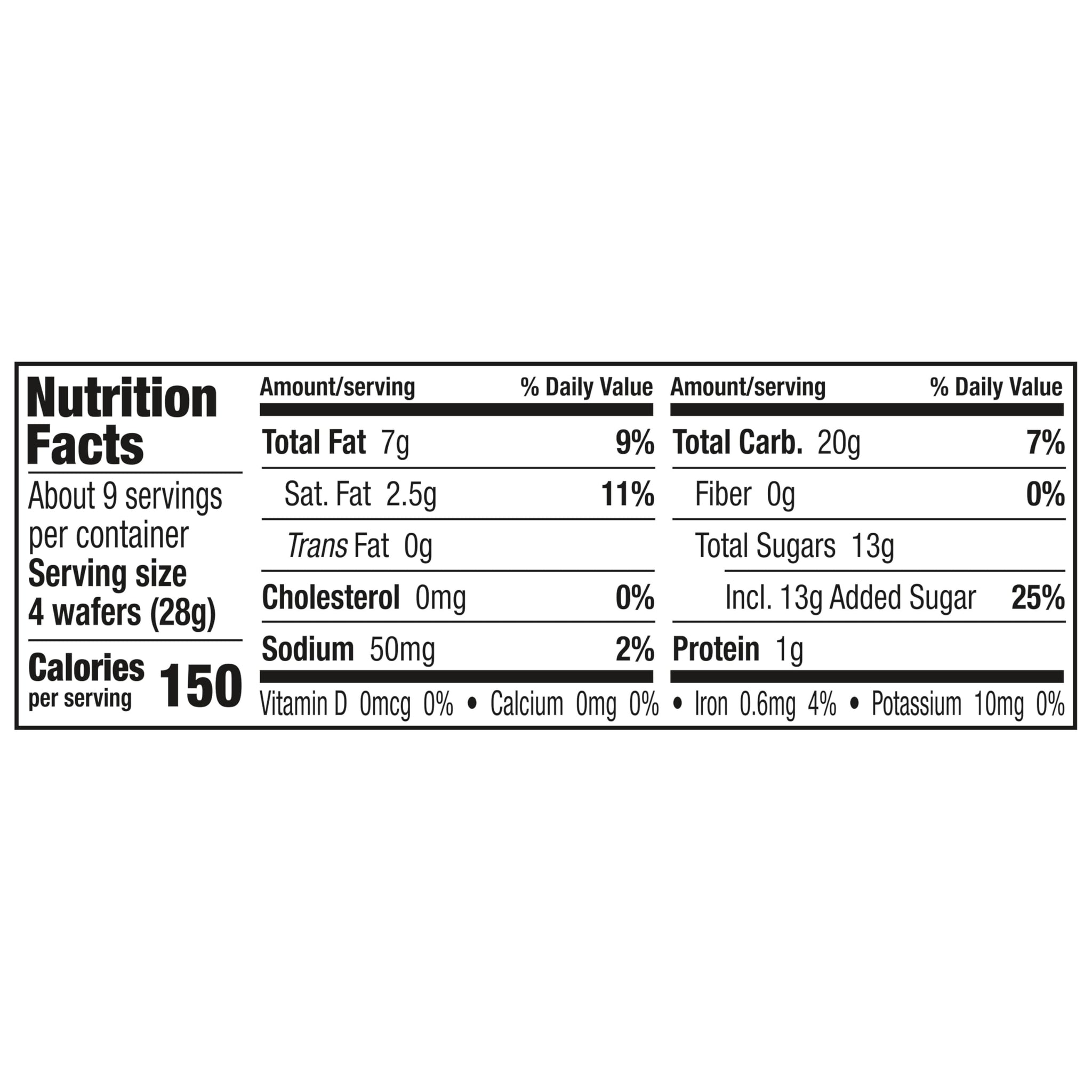 Keebler Vanilla Sugar Wafers, Pantry Pack, 8.8 oz