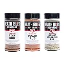 Heath Riles BBQ Steak Cooking Bundle (3 Rubs), Competition Winning Products from Pitmaster Heath Riles