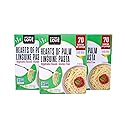 Kitchen & Love Hearts of Palm Linguine, Low Carb, Low Calories, Plant Based, Non GMO, Gluten Free Pasta Alternative, Vegan, Easy to Prepare, Quick