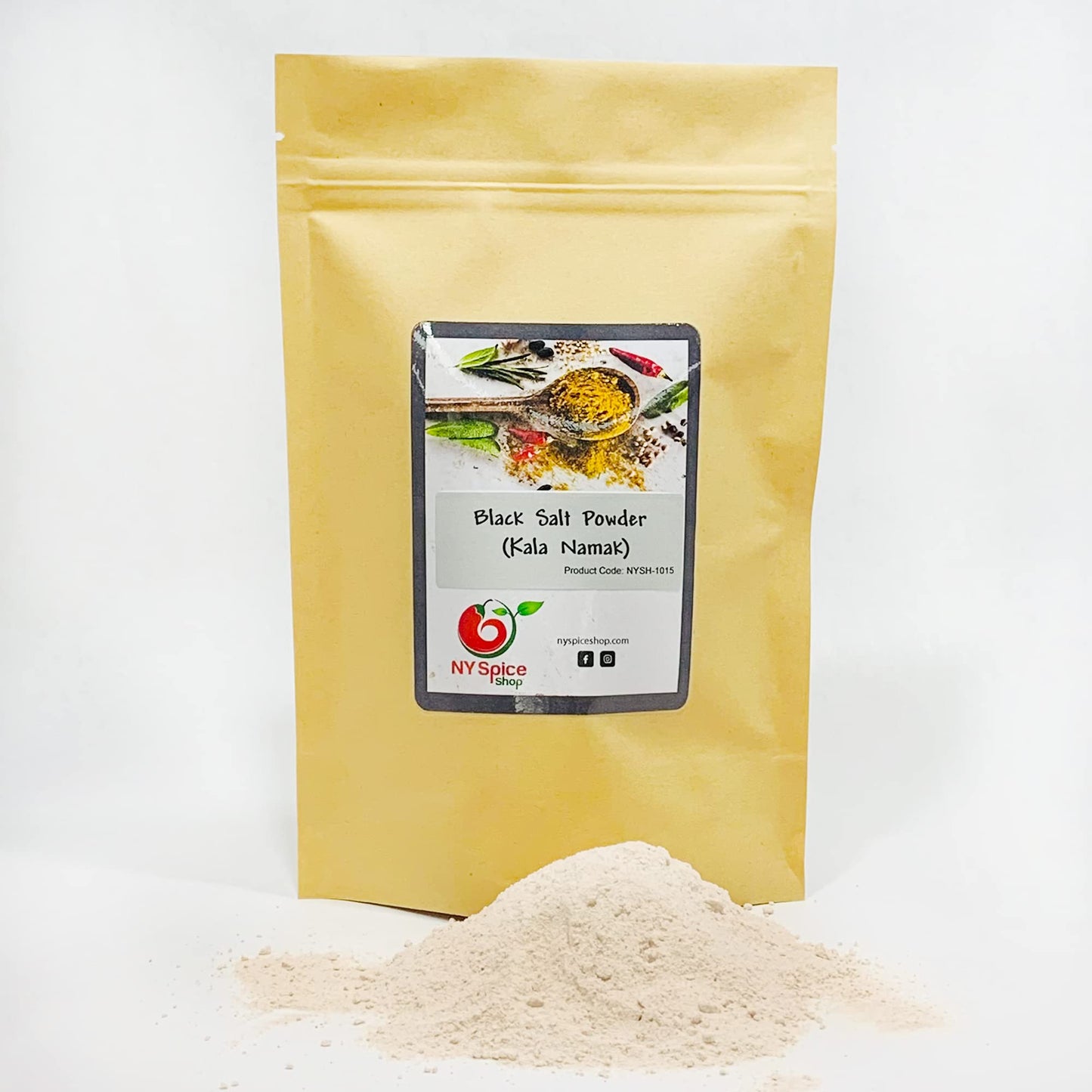 Pure Black Salt Powder (Kala Namak) | Natural Indian Kala Namak | Premium Himalayan Black Salt | Contain Minerals, Best For Cooking & Tofu Scramble |