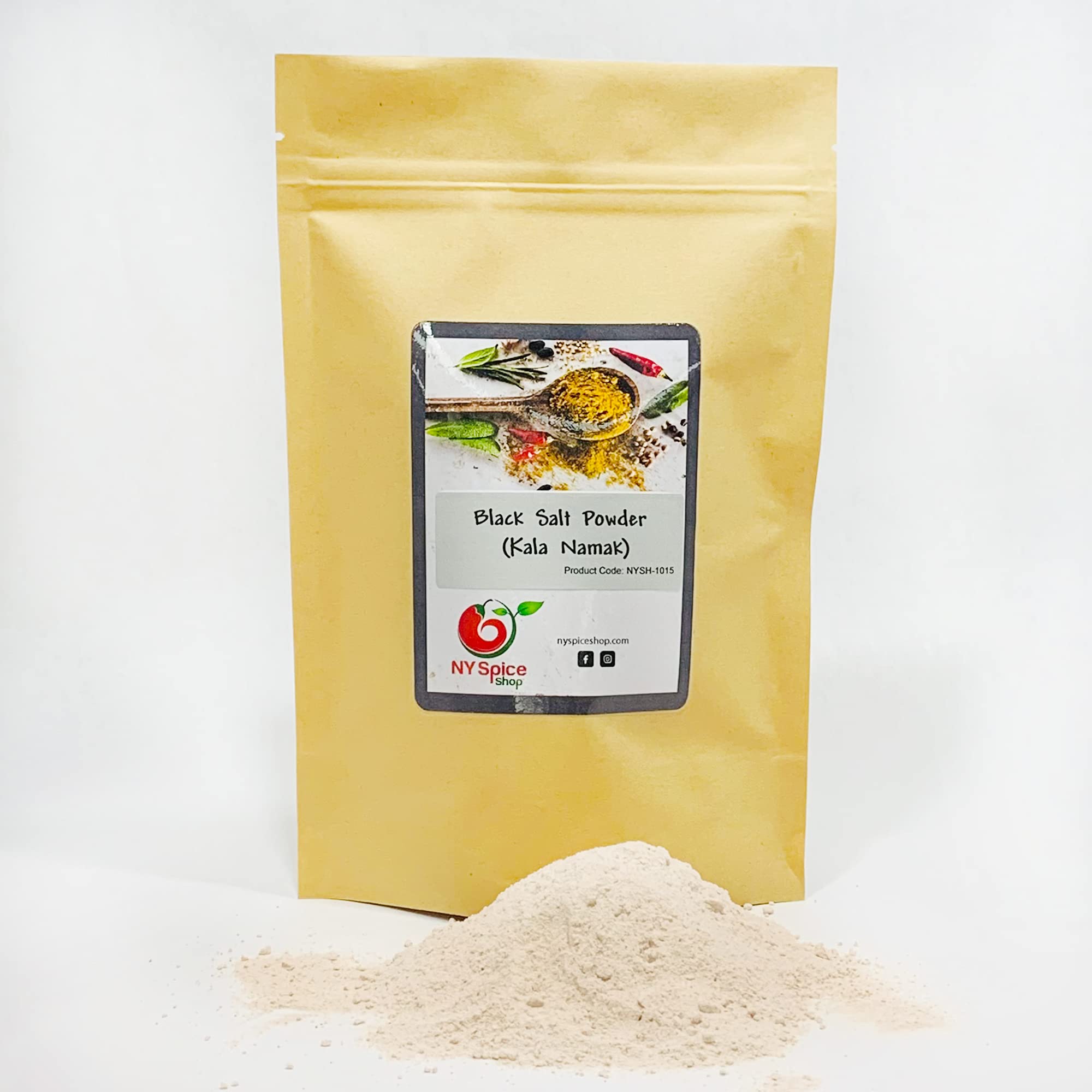 Pure Black Salt Powder (Kala Namak) | Natural Indian Kala Namak | Premium Himalayan Black Salt | Contain Minerals, Best For Cooking & Tofu Scramble |