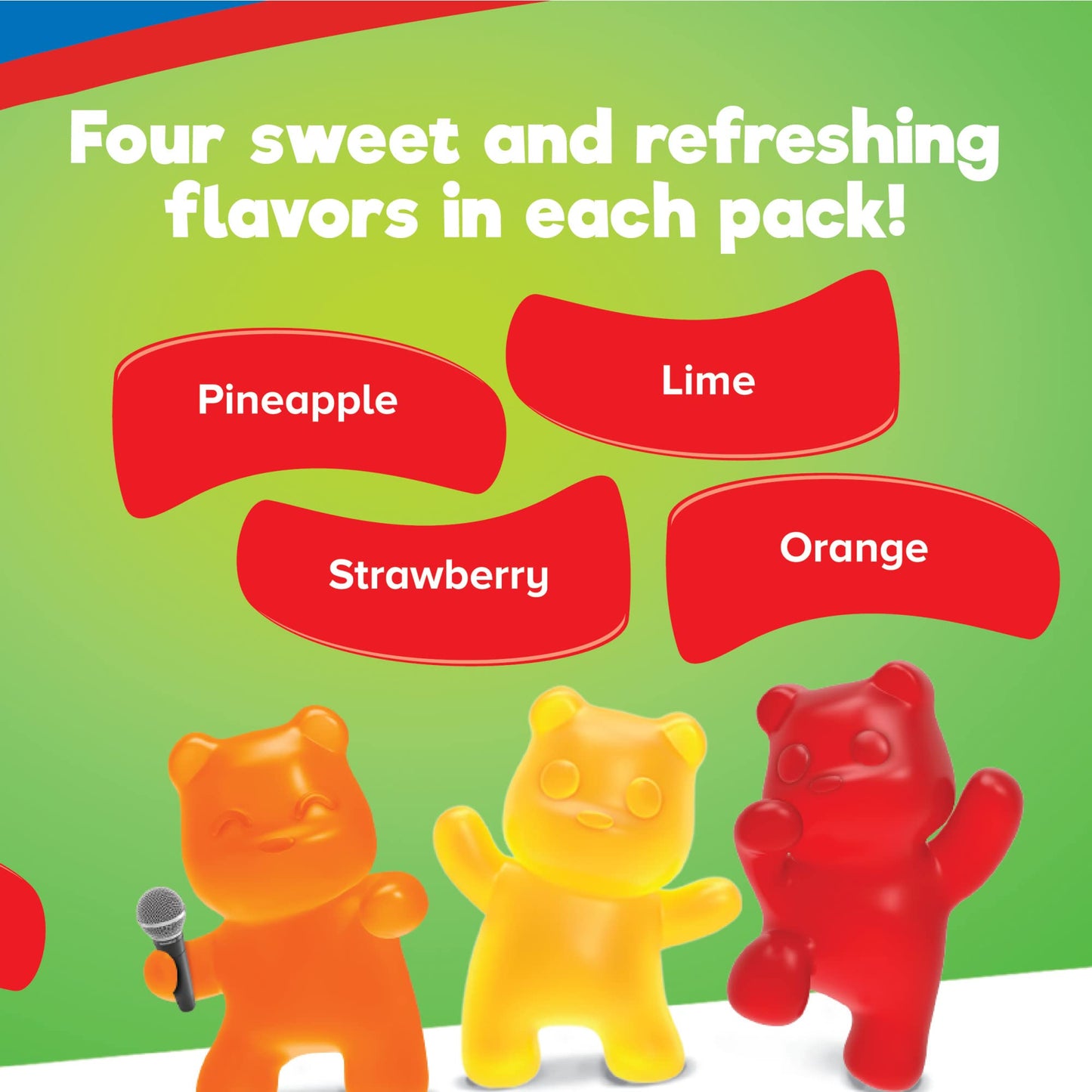 RICOLINO Panditas Classic Gummies Box with 6 bags of 4.4 ounces