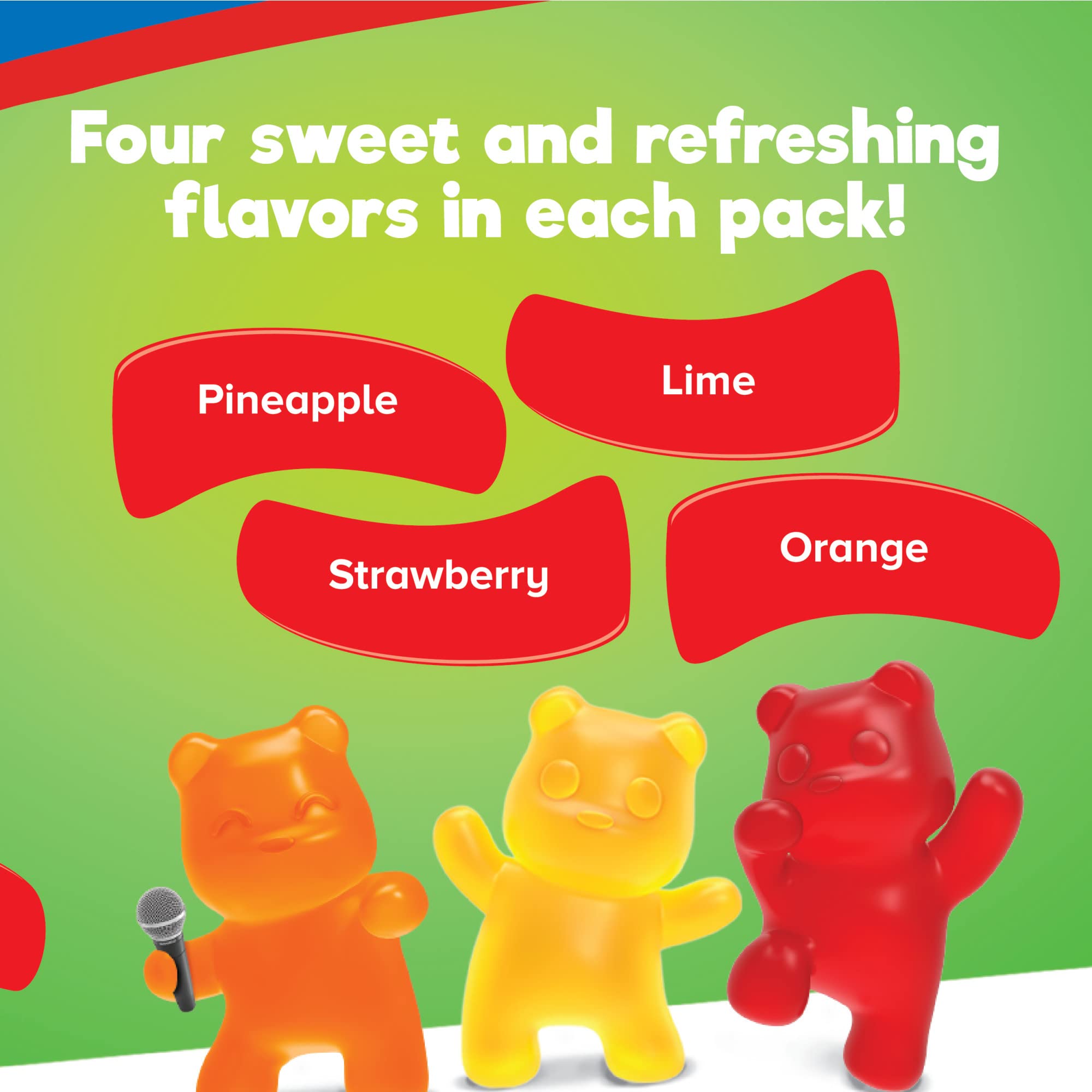 RICOLINO Panditas Classic Gummies Box with 6 bags of 4.4 ounces