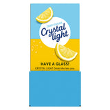 Crystal Light Drink Mix, 120 Packets, for Convenient On-the-Go Flavorful Hydration, Lemonade Natural Flavor with other natural flavor, Zero Sugar