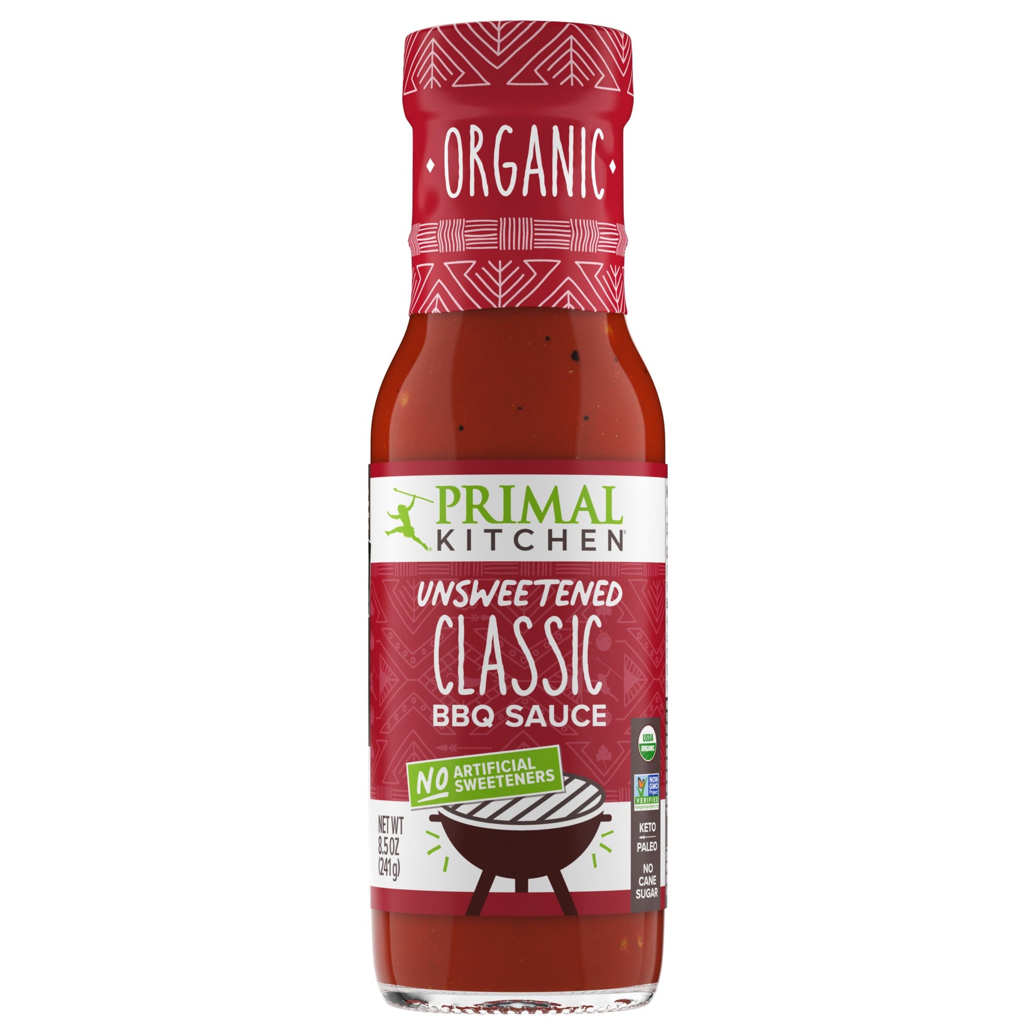 Primal Kitchen Classic BBQ Sauce Organic & Unsweetened, 8.5 Fl Oz