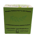 CreoleCure - 100% Organic Manglier Tea - 10 Tea Bags - Wellness Tea made from the groundsel bush.