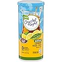 Crystal Light Iced Tea Decaffeinated Lemon Natural Flavor, 1.5-Ounce Canister (Pack of 6)