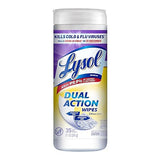 Lysol Dual Action, Disinfecting Wipes, Citrus, Blue 35Ct