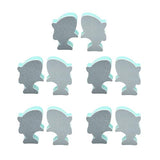 NentMent 10 Pack Glass Aquarium Cleaner Desktop Fish Tank Glass Cleaner Cleaning Tool Sponge Brush Algae Scraper for Nano Glass Aquarium Kit Small