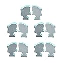 NentMent 10 Pack Glass Aquarium Cleaner Desktop Fish Tank Glass Cleaner Cleaning Tool Sponge Brush Algae Scraper for Nano Glass Aquarium Kit Small