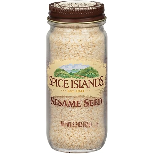 Spice Islands Sesame Seeds, 2.2 Ounce