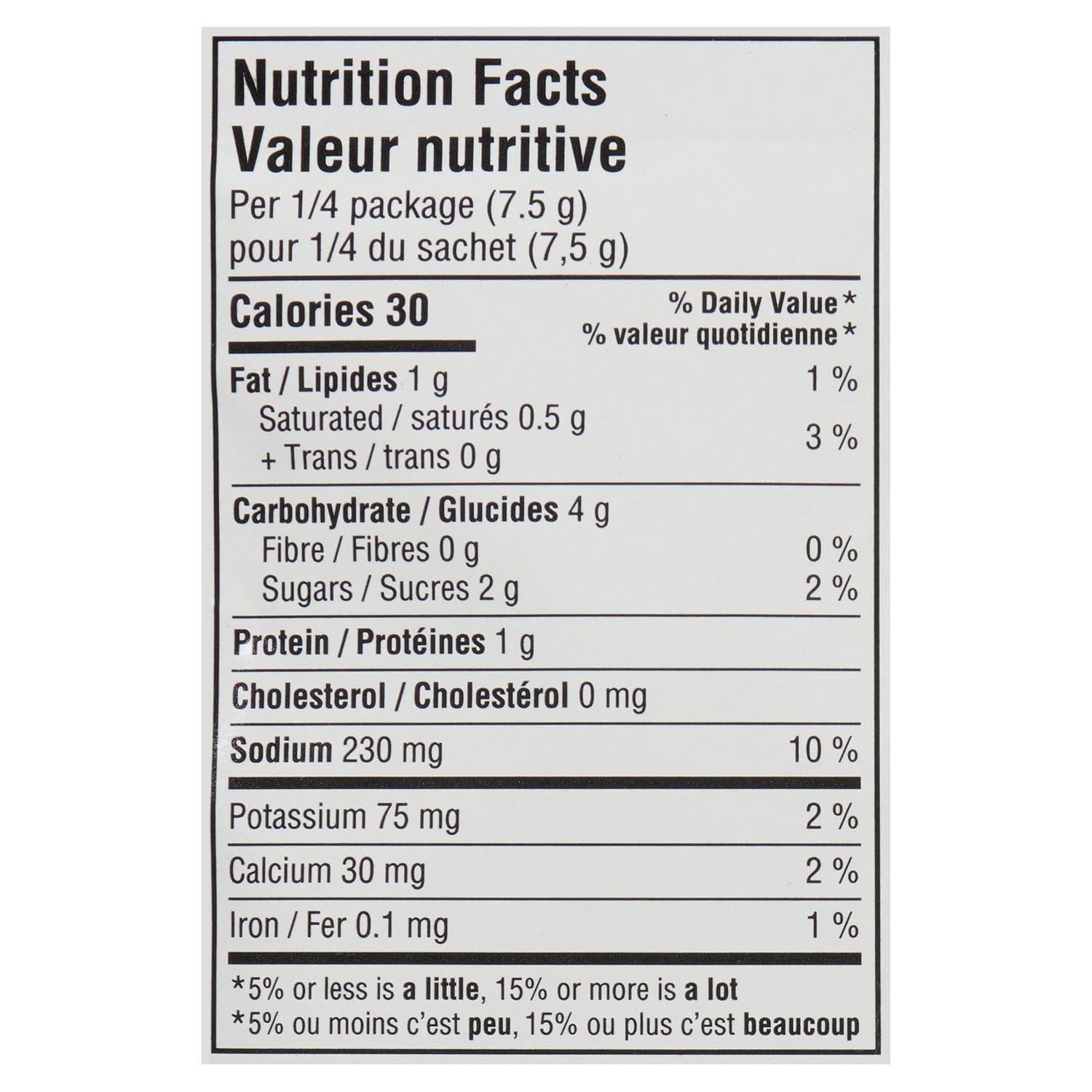 McCormick International Alfredo Sauce Mix, 30g/1.1oz., {Imported from Canada}