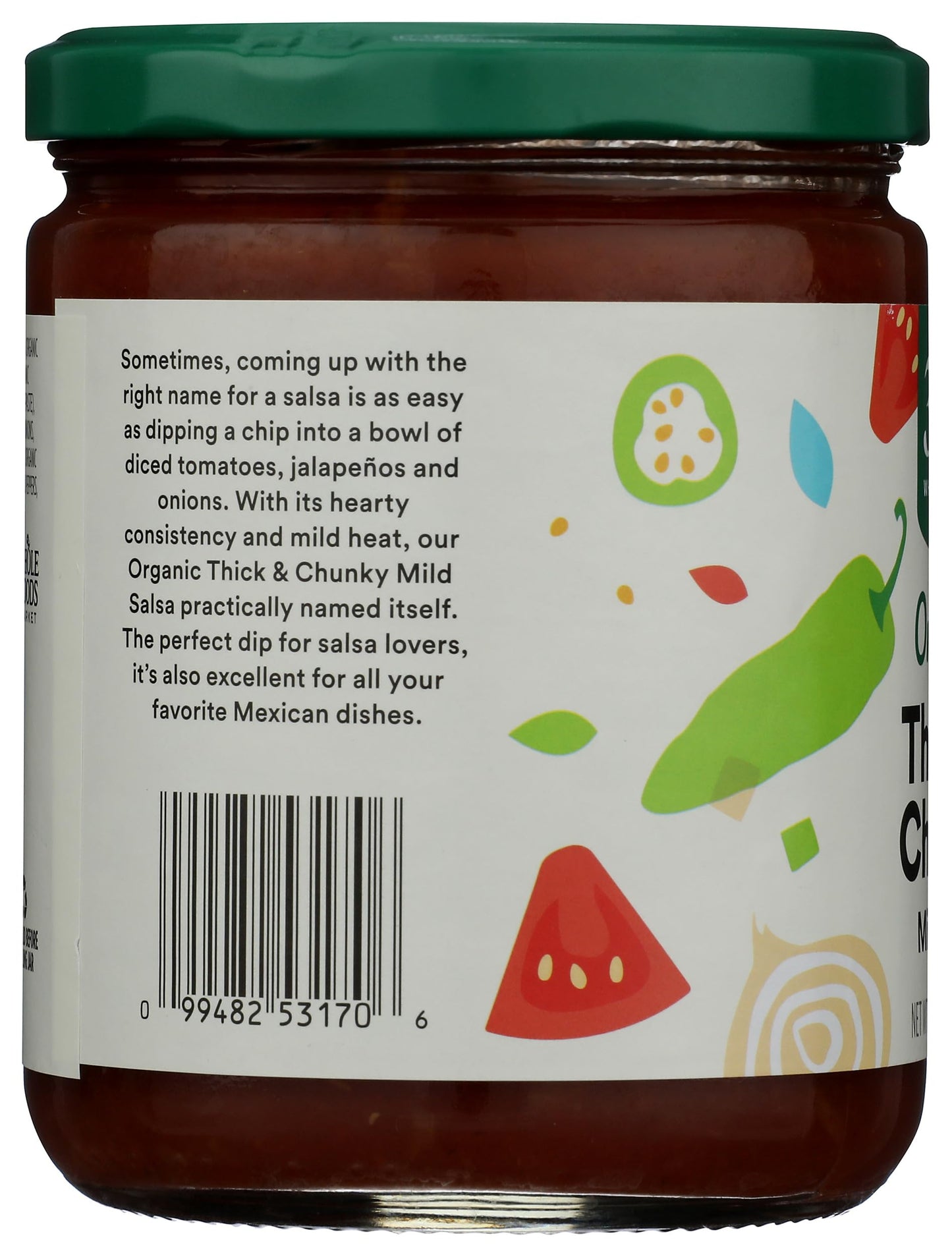 365 By Whole Foods Market, Organic Thick & Chunky Mild Salsa, 16 Ounce