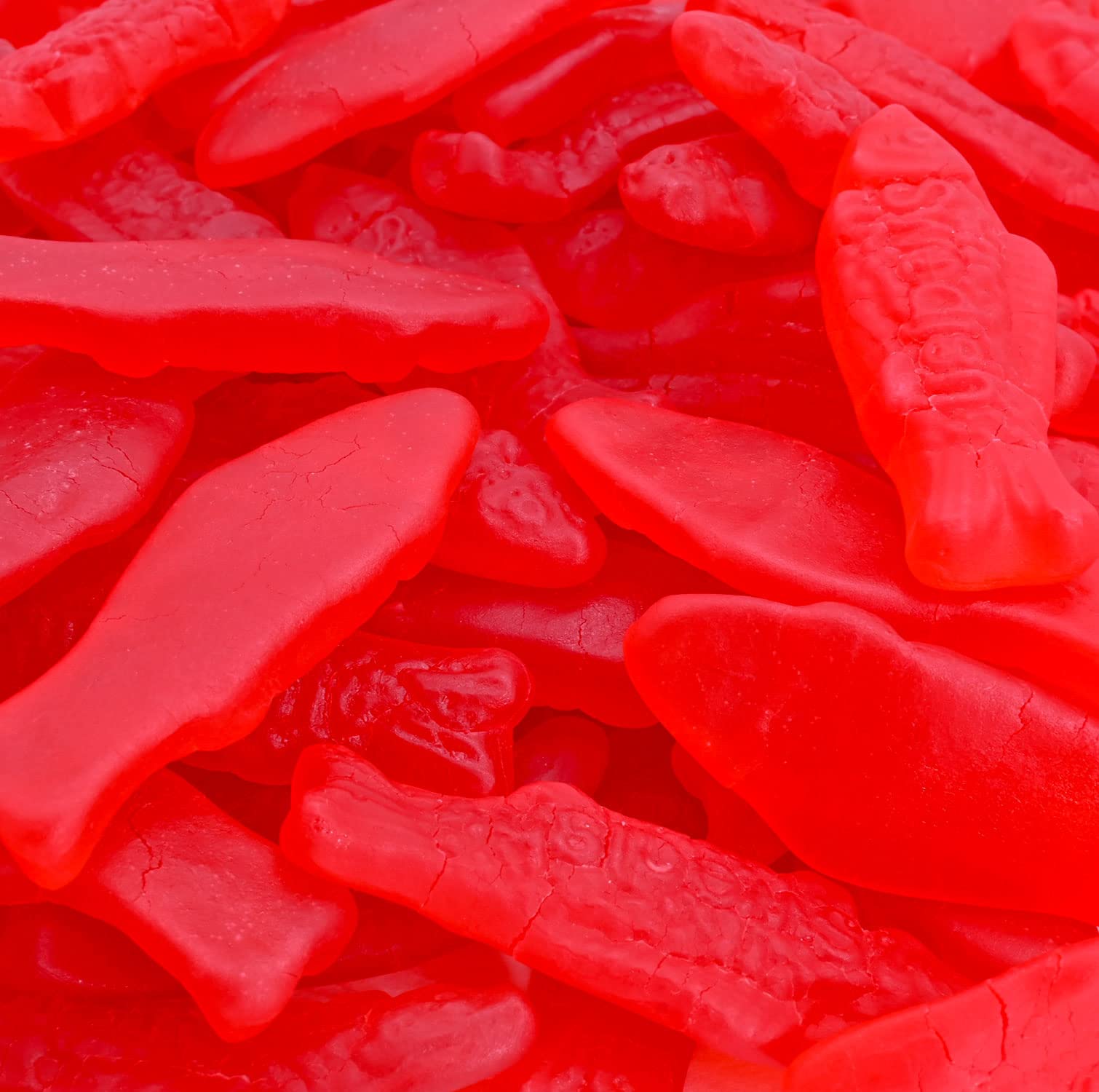 Candy Retailer Gummy Red Fish Candy 1 Lb