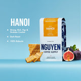 Nguyen Coffee Supply - Hanoi Robusta: Dark Roast Premium Whole Coffee Beans, Vietnamese Single Origin, Direct Trade, Low Acid with High Caffeine