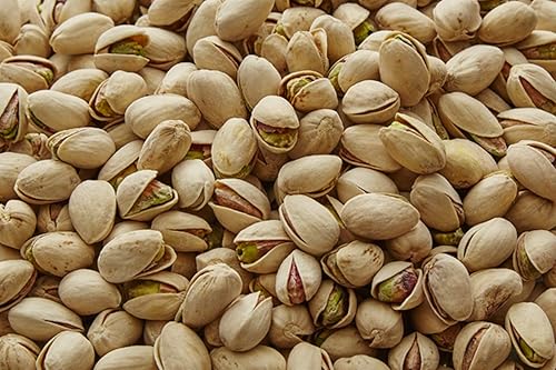 Pistachios Roasted Salted in Shell Delicious by Marlow Candy (Always Fresh) (Salted)