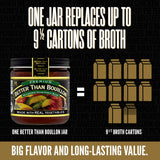 Better Than Bouillon Premium Seasoned Vegetable Base, Makes 38 Cups of Broth, 8 oz