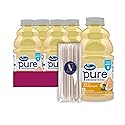 Ocean Spray - Lavinia Essentials Bundle: 4- Pack White Grapefruit Unsweetened 100% Pure Juice 32 Fl oz Plastic Bottles + 1 Utility Prop