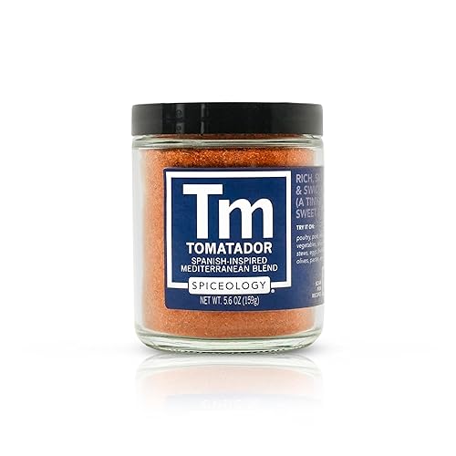 Spiceology - Tomatador - Spanish-Inspired Mediterranean Spice Blend - All-Purpose Rubs, Spices and Seasonings - Use on: Chicken, Fish, Potatoes