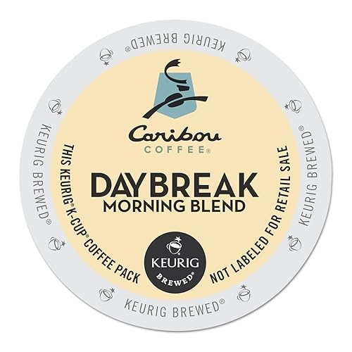 Caribou Coffee Daybreak Morning Blend, K-Cups for Keurig Brewers, 24 Count (Pack of 4)
