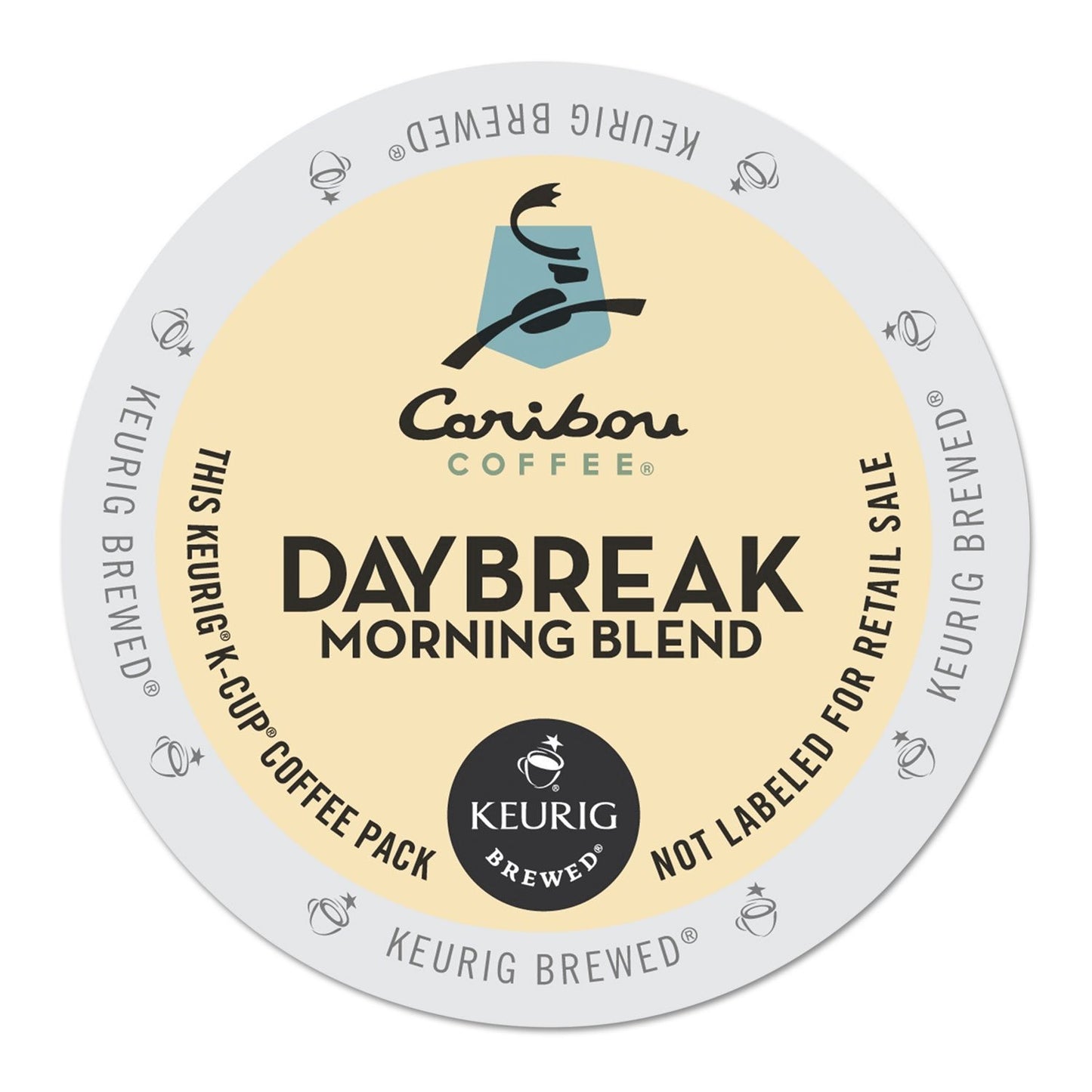 Caribou Coffee Daybreak Morning Blend, K-Cups for Keurig Brewers, 24 Count (Pack of 4)