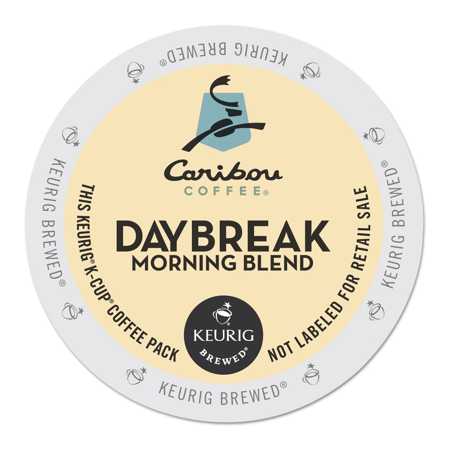 Caribou Coffee Daybreak Morning Blend, K-Cups for Keurig Brewers, 24 Count (Pack of 4)