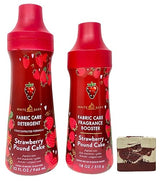 Bath & Body Works Strawberry Pound Cake Laundry Detergent and Fragrance Booster with a Cherry On Top Soap