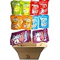 SNACKIFYME Gift Box - 8.8 Ounce Variety Pack of Raindrops Freeze Dried Candy - 10 Pouches of Chewy, Sour, Fruit-Flavored, and Marshmallow Treats