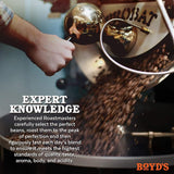 Boyds Good Morning Single Serve Coffee Pods, Medium Roast, 12 Count, Smooth Balanced Morning Coffee with Toasted Almond Aroma, Chocolate Notes, Mild