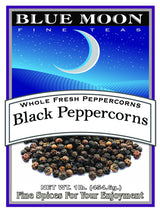 Blue Moon Black Peppercorns 1 Lb, Whole Peppercorns