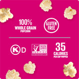 Angie's BOOMCHICKAPOP Lightly Sweet Kettle Corn Microwave Popcorn, (6) 3.29 oz. bags