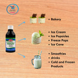 Deiman Artificial Food Flavoring Pistachio Concentrate D-15 (4 fl oz)