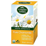 Garden of the Andes Herbal Organic Decaf Chamomile Hot Tea Bags, 0.9 oz, 20 Tea BagCount