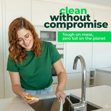 bioGo Biodegradable Kitchen Sponges - Natural Cellulose, Eco-Friendly, Compostable Cleaning Sponges - 24 Pack