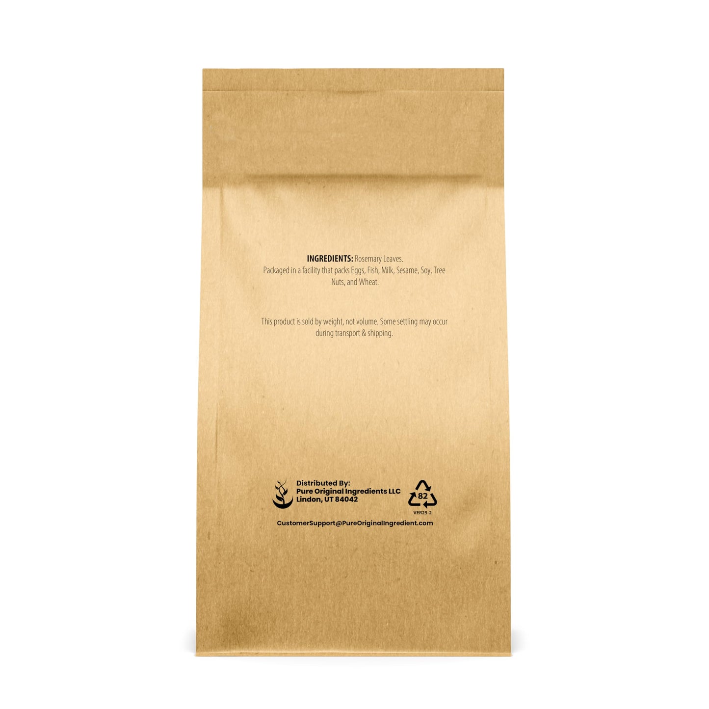 Pure Original Ingredients Rosemary Leaves (1lb) Dried, Cut & Sifted Herb, Seasoning, Sauces & Soups