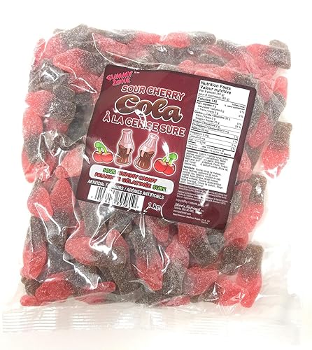 Gummy Zone Sour Cherry Cola 1kg (2.2lbs)