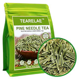 TEARELAE - Pine Needle Tea - 100% Pure Natural Dried Masson Pine Needles Herbal Tea Loose Leaf - CUT & SIFTED - Non-GMO - Caffeine-free - 5oz/142g