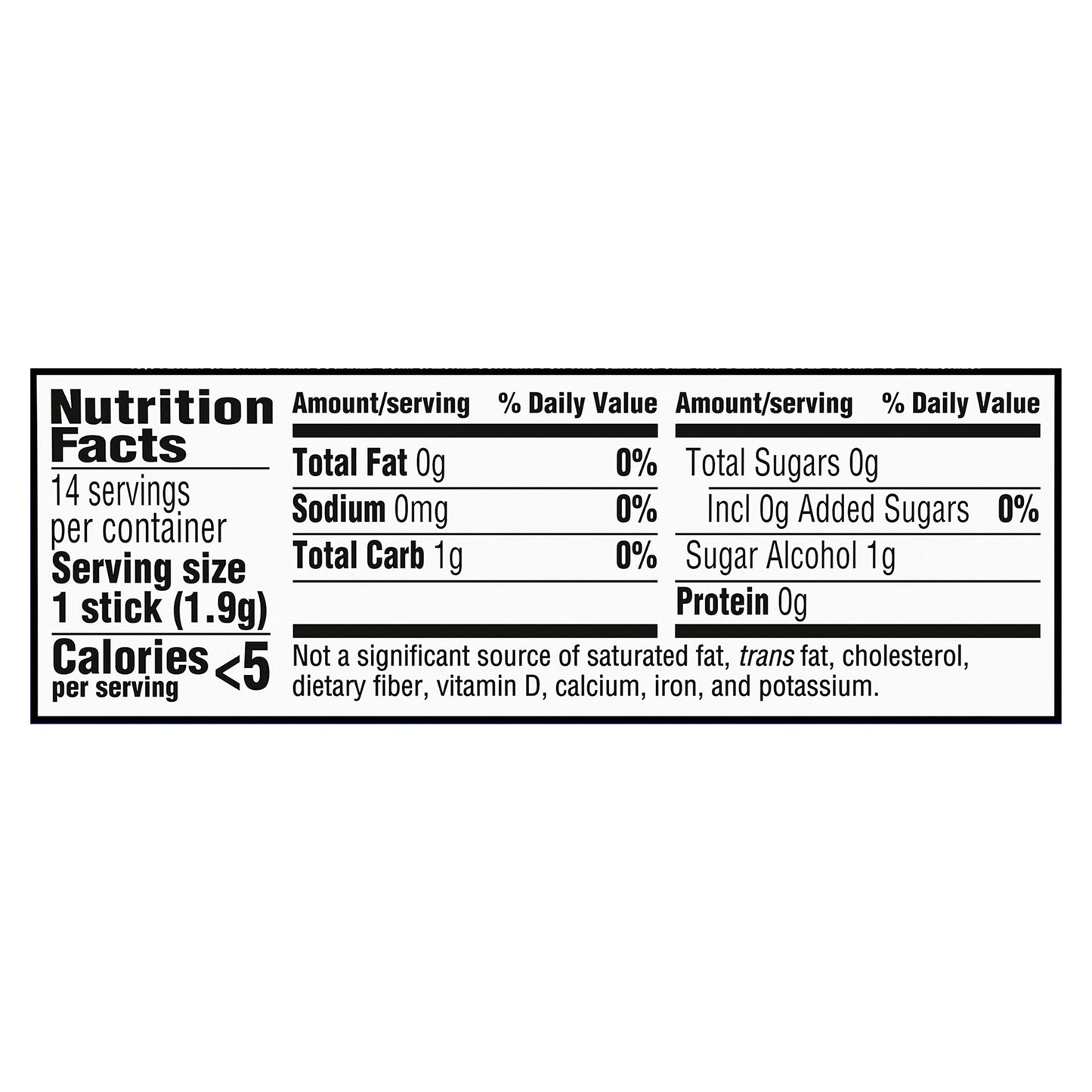 Trident Perfect Peppermint Sugar-Free Chewing Gum, 12 Packs of 14 Pieces (168 Total Pieces)