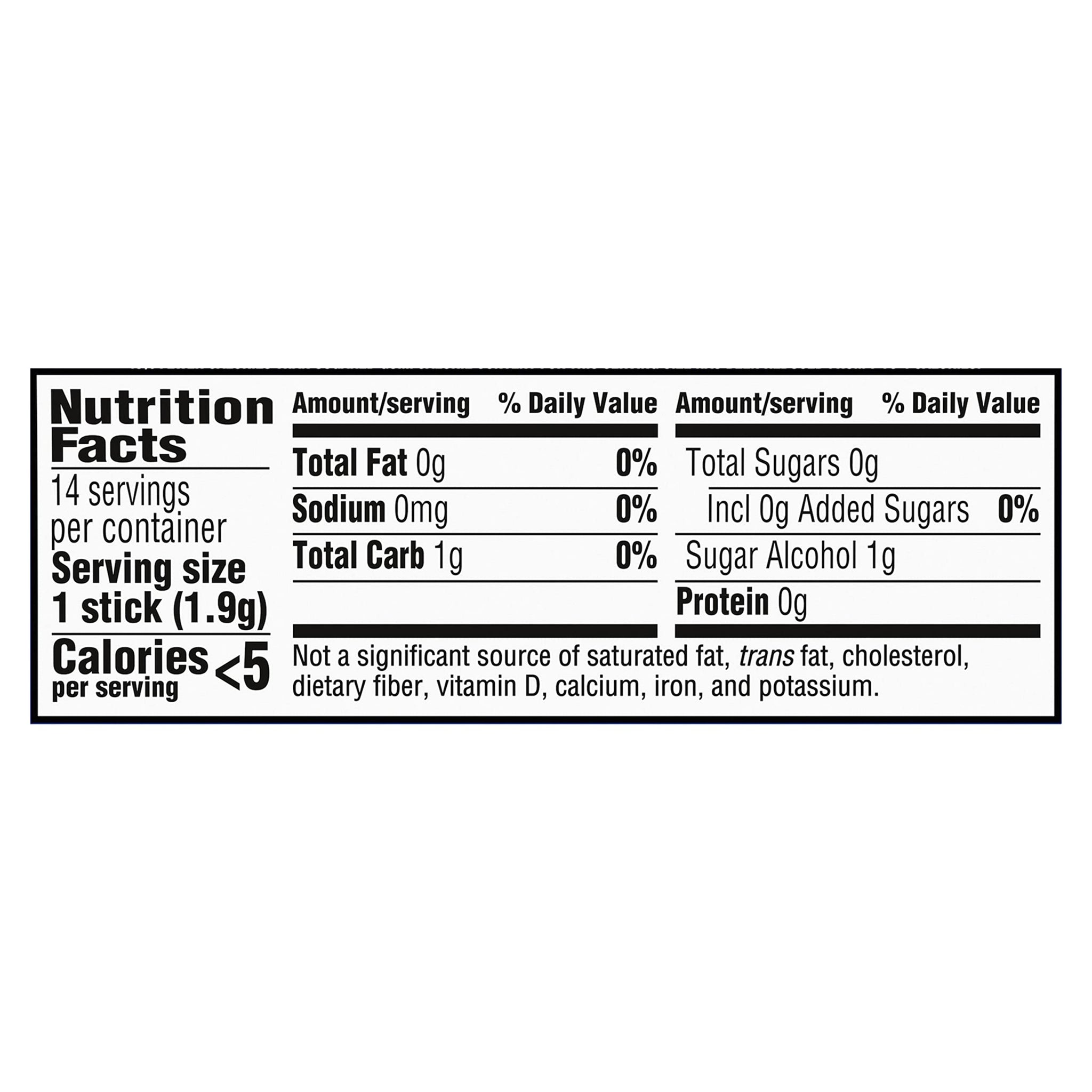Trident Perfect Peppermint Sugar-Free Chewing Gum, 12 Packs of 14 Pieces (168 Total Pieces)