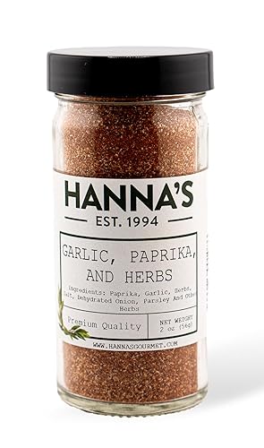 GARLIC, PAPRIKA & HERB SEASONING