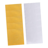 ABOOFAN 200pcs Chocolate Wrapping Papers Unique Foil for Parties Banquets and Daily Life Attractive Design for Sweets and Treats