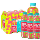 Roar Organic Electrolyte Infusions - USDA Organic - Cucumber Watermelon - with Antioxidants, B Vitamins, Low-Calorie, Low-Sugar, Low-Carb, Coconut