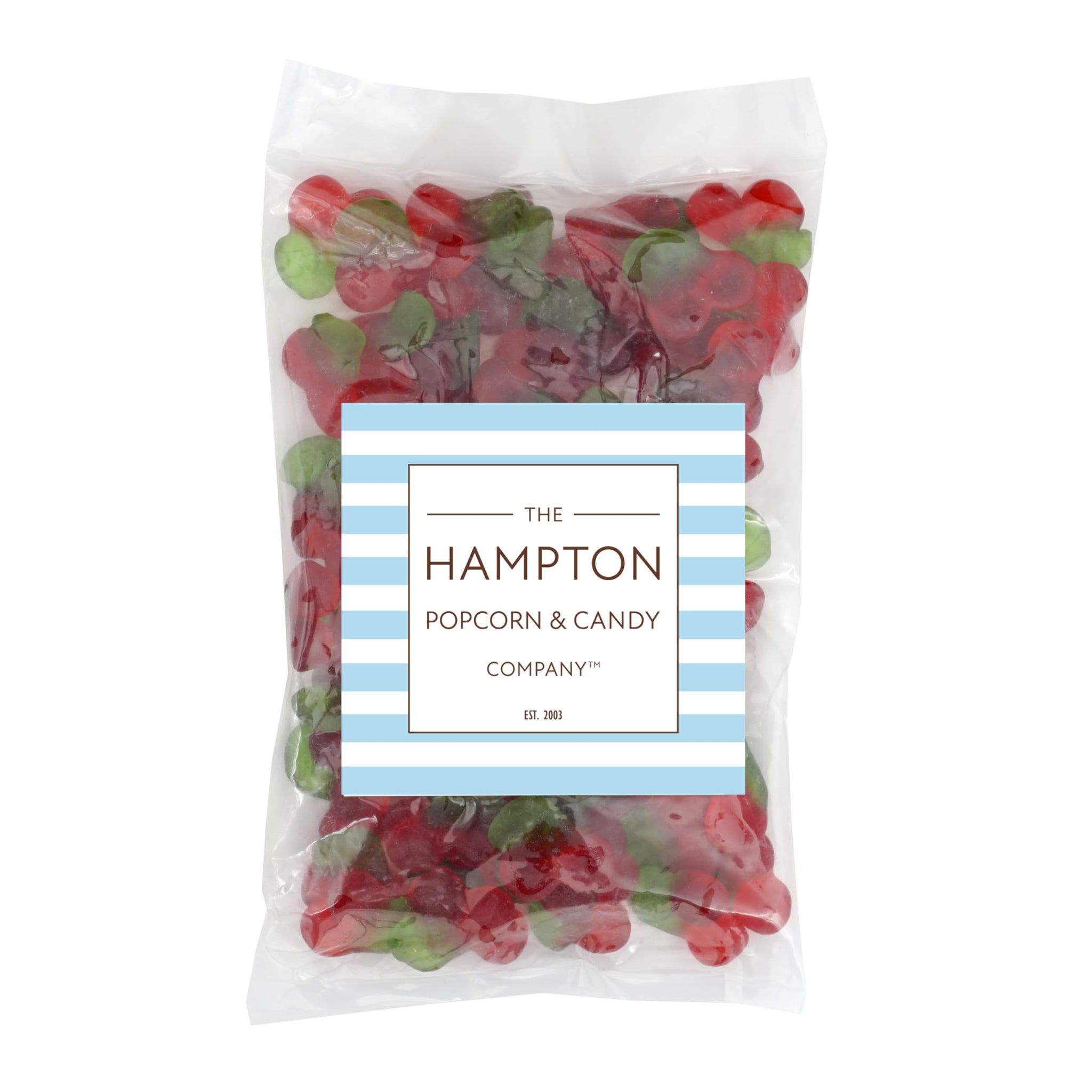 The Hampton Candy Company Gummy Cherries, 1lb Bulk Bag, Gummy Candy, Cherry Flavored Candy
