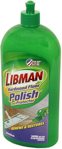 Libman 2067 Hardwood Floor Polish and Protector with Squeeze Bottle