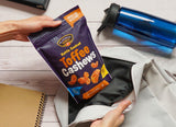 Platinum Toffee Cashews - Plant Based Protein, Fiber, Healthy Snack - Roasted & Sweet Flavors - Nutritional Boost - Can Bring at Home, Work, Office