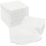 Prestee Linen Feel Guest Towels - Paper Hand Towels - Cocktail Napkins - 5inch Folded / 9.5inch Unfolded - 200 count - Soft and Absorbent Disposable